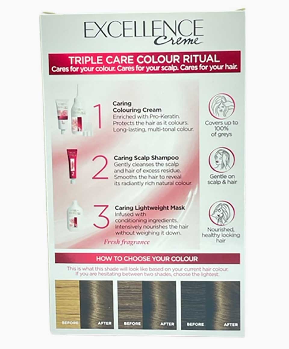 Excellence Creme Triple Care Colour 5 Natural Brown