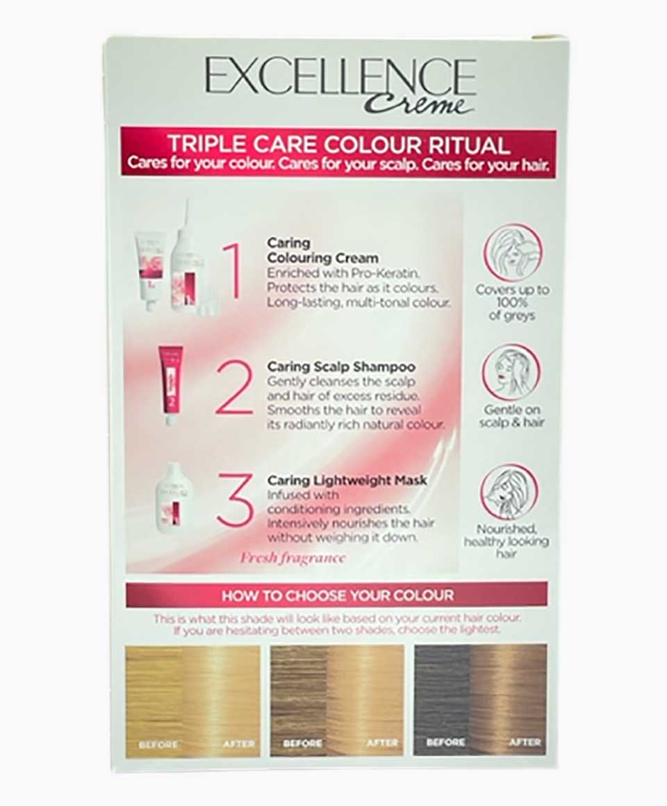 Excellence Creme Advanced Triple Care Creme Colour