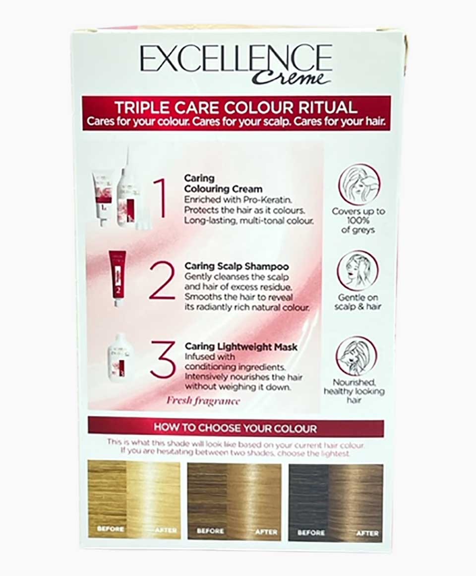 Excellence Creme Triple Care Colour 9 Natural Light Blonde