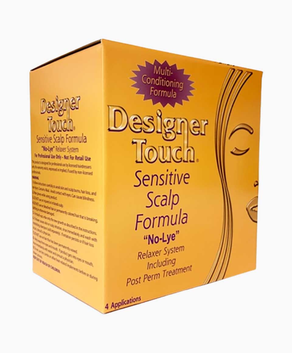 Designer Touch Sensitive Scalp Formula No Lye Relaxer System