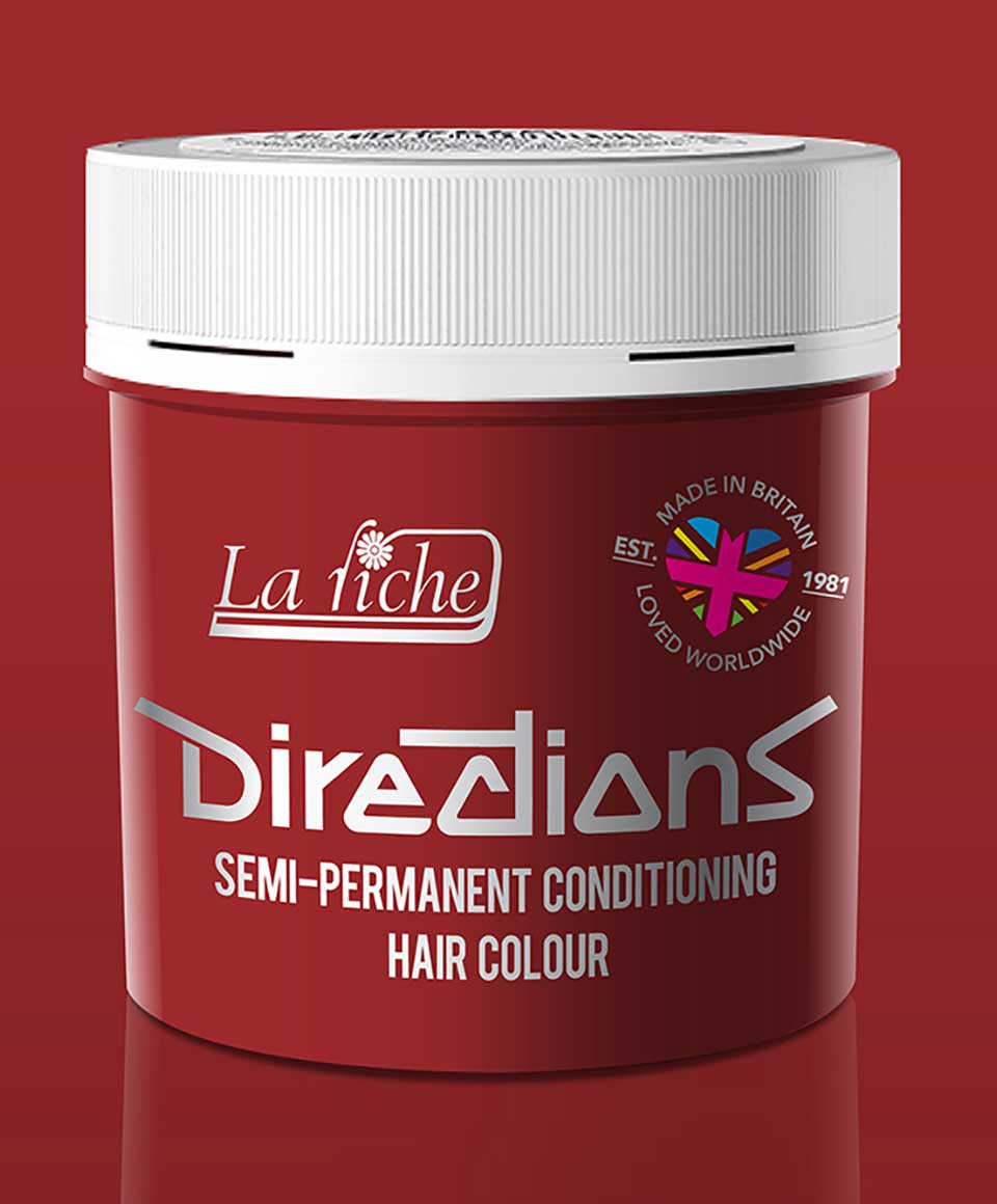 Directions Semi Permanent Conditioning Hair Colour Pillarbox Red