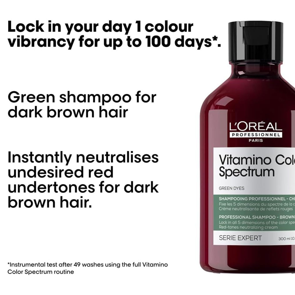 Serie Expert Vitamino Color Spectrum Professional Shampoo Brown Hair
