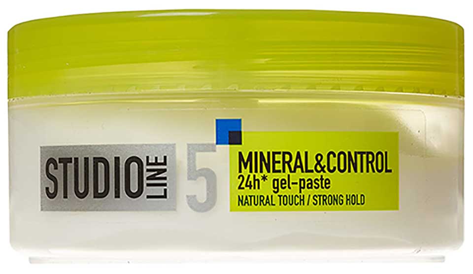 Studio Line 5 Mineral And Control 24H Gel Paste Strong Hold