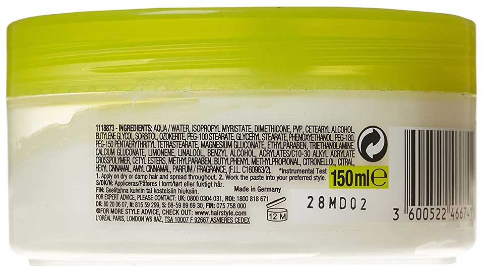Studio Line 5 Mineral And Control 24H Gel Paste Strong Hold