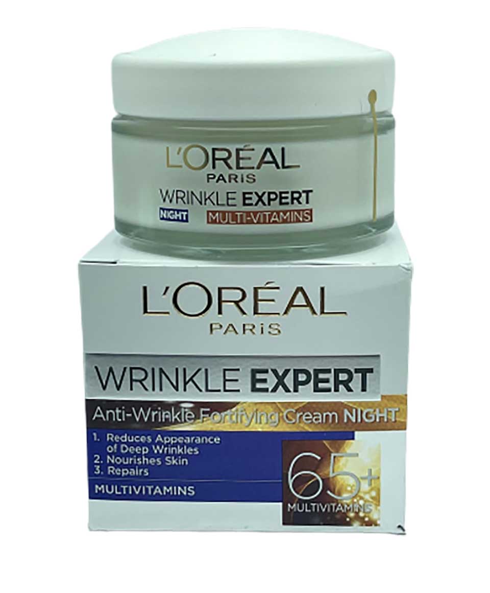 Wrinkle Expert 65 Plus Anti Wrinkle Fortifying Night Cream