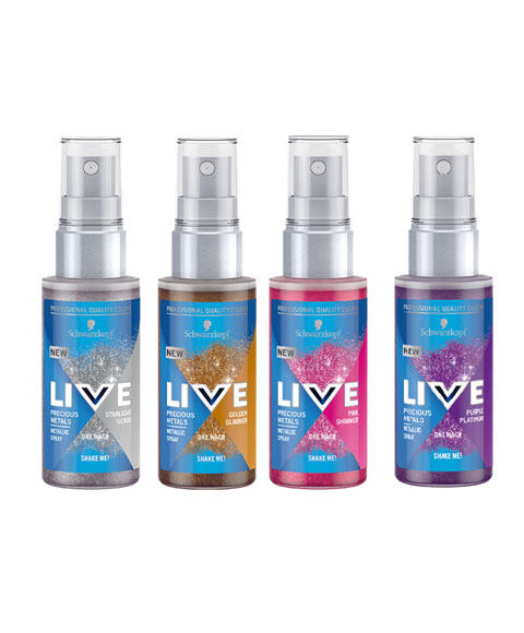 Live Precious Metals One Wash Metallic Spray