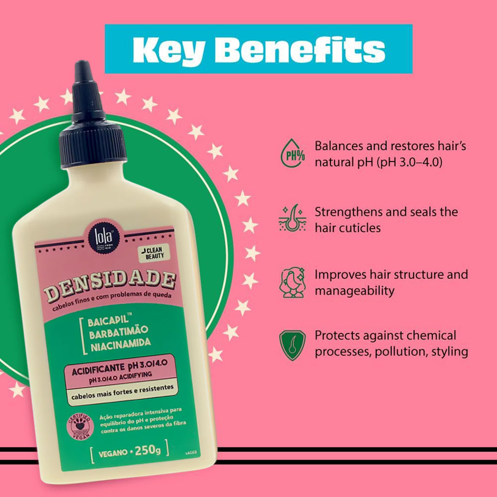 Densidade Acidifier Intensive Repair Treatment
