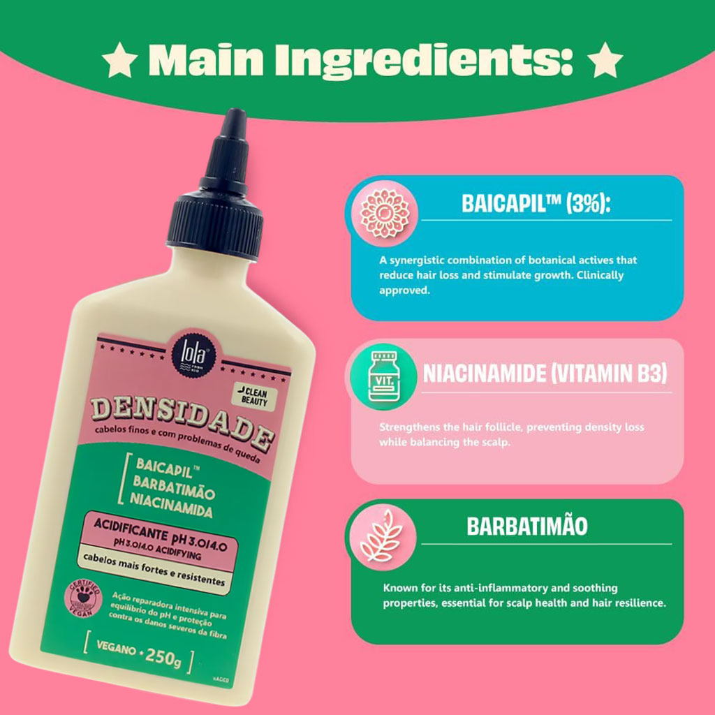 Densidade Acidifier Intensive Repair Treatment