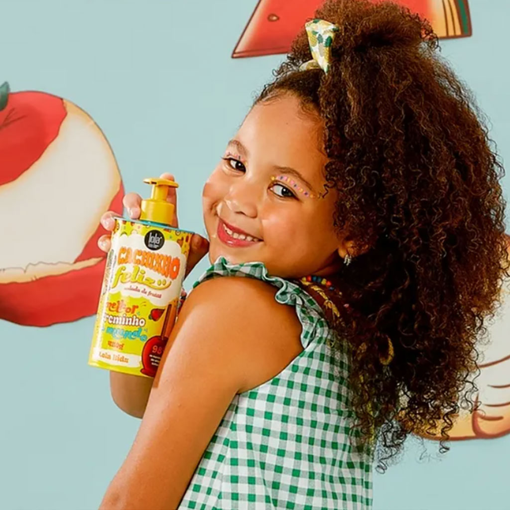 Kids Cachinho Feliz Salada De Frutas Hair Cream