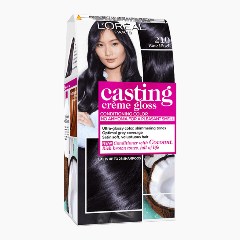 Casting Creme Gloss Conditioning Color 210 Blue Black