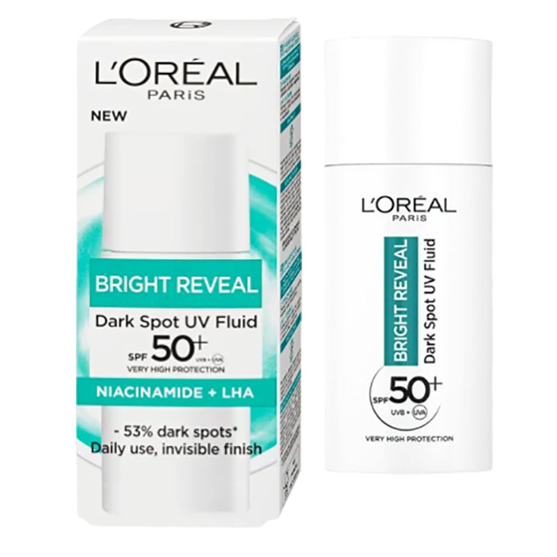 Bright Reveal 50 Plus Dark Spot UV Fluid