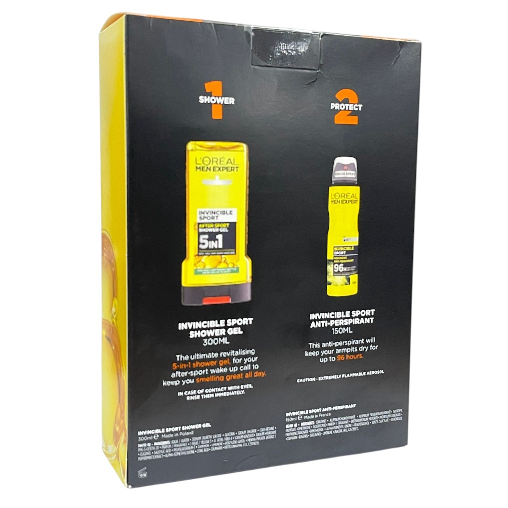 Men Expert Invincible Sport Duo Gift Set