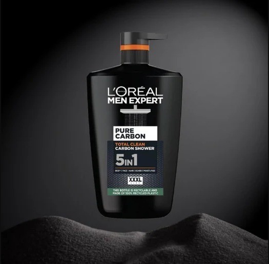 Men Expert Pure Carbon 5 In 1 Body Wash