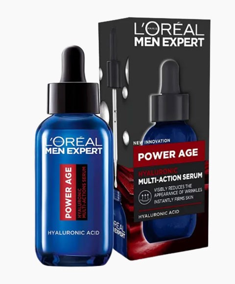 Men Expert Power Age Hyaluronic Multi Action Serum