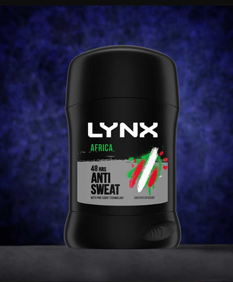 Lynx Africa 48Hr Anti Sweat Antiperspirant Stick