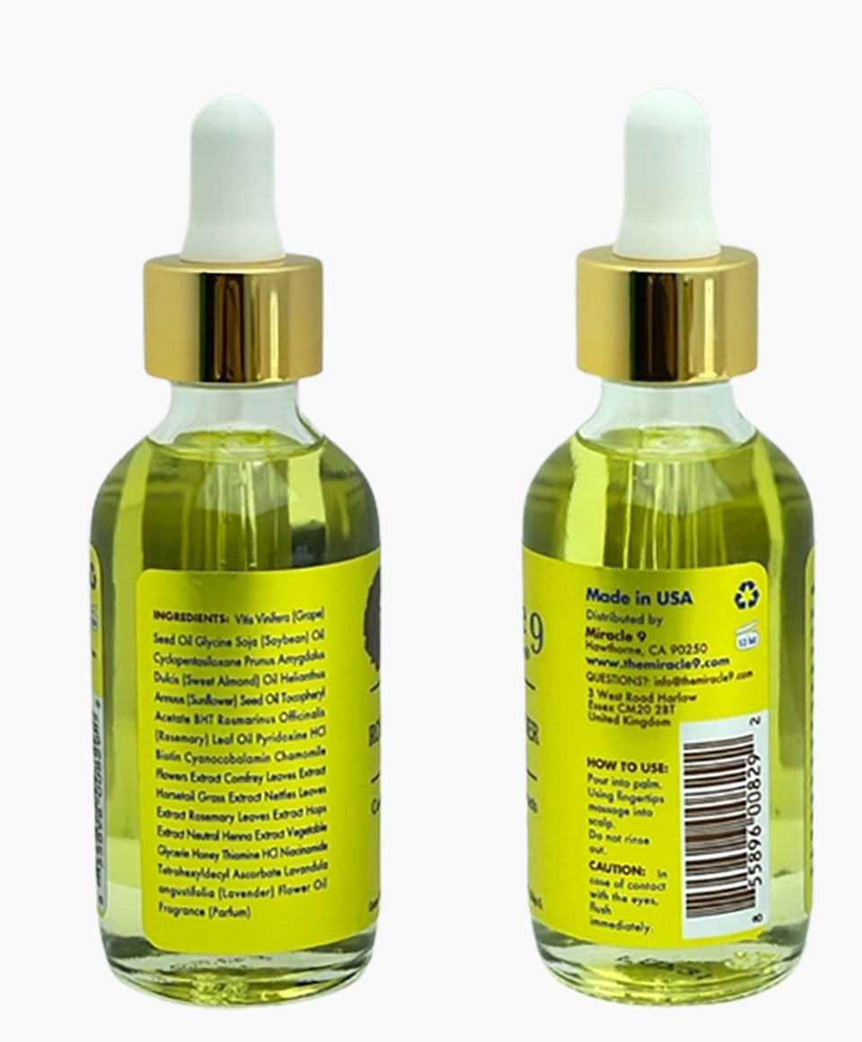 Miracle 9 Rosemary And Sunflower Hair Growth Oil