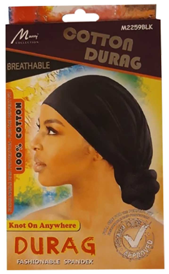 Murry Collection Cotton Durag M2259BLK