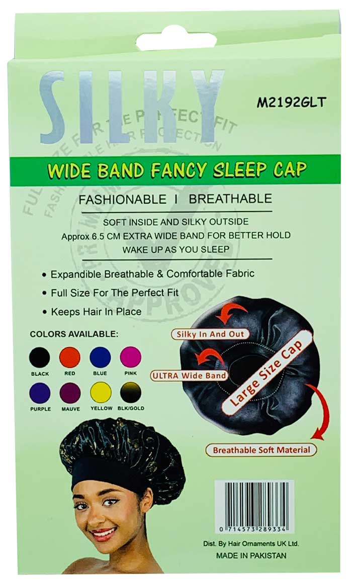 Soft Satin Silky Sleep Cap M2192GLT