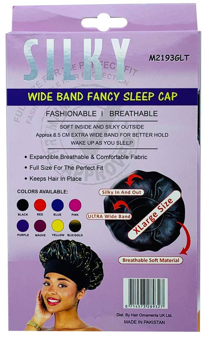 Soft Satin Silky Sleep Cap M2193GLT