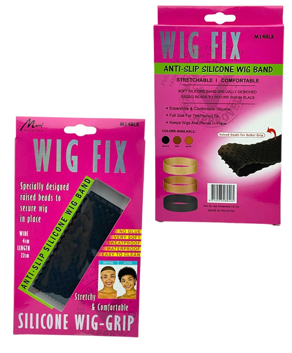 Murry Collection Wig Fix Anti Slip Silicon Wig Band M14BLK