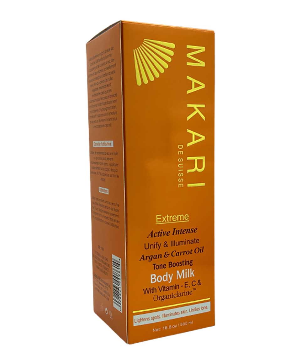 Extreme Active Intense Argan And Carrot Oil Body Milk