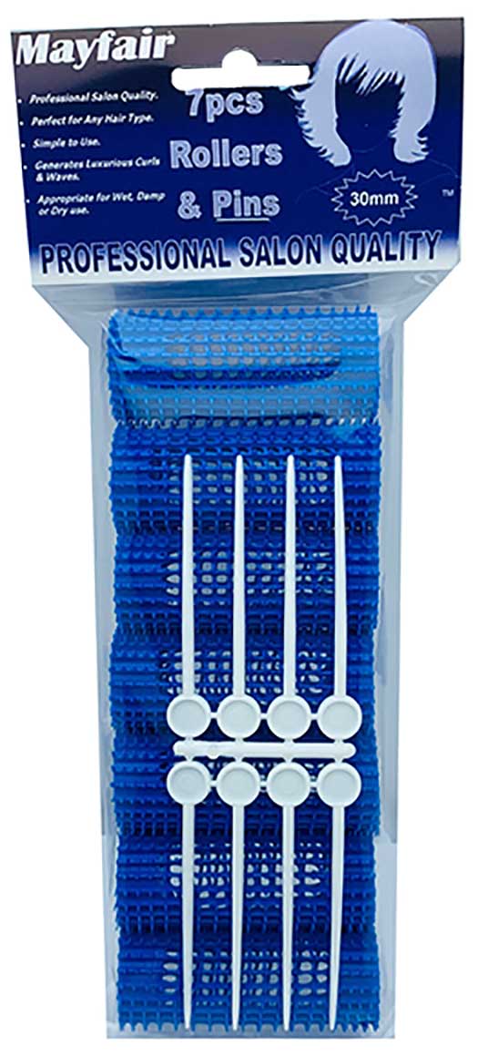 Mayfair Pin Rollers Blue