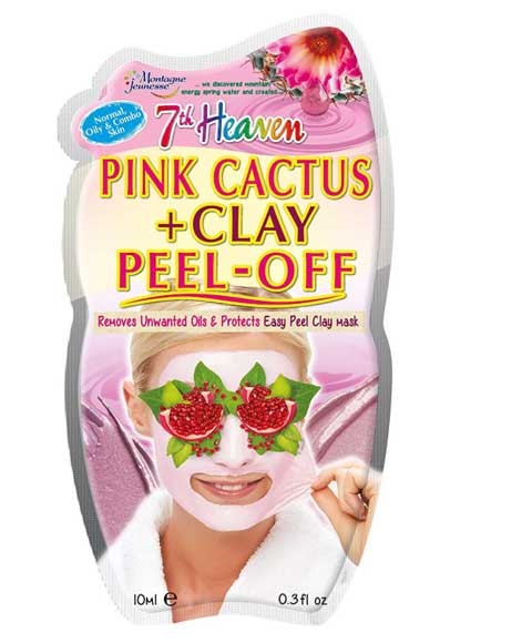 7Th Pink Cactus Clay Peel Off Mask