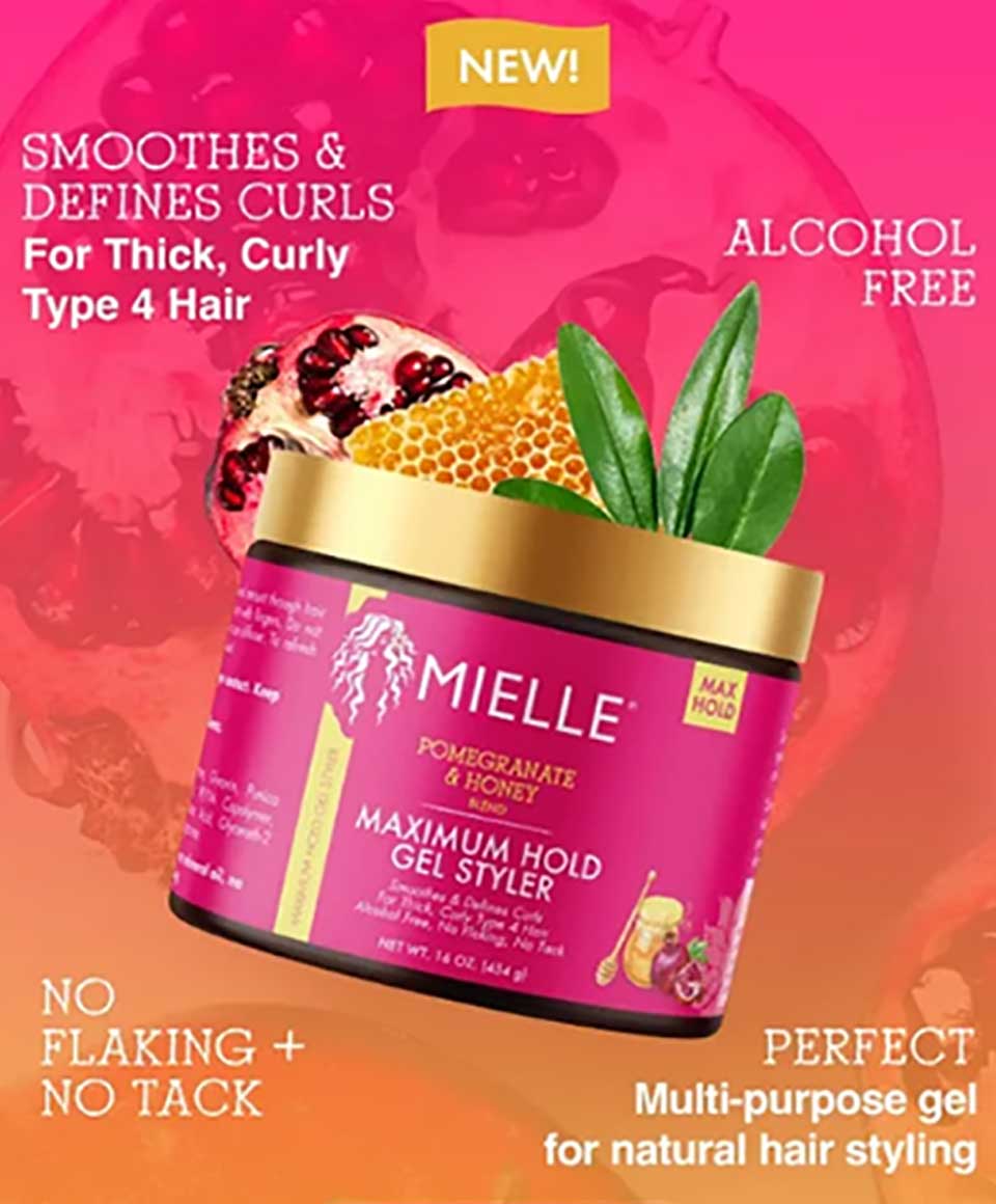 Pomegranate And Honey Maximum Hold Gel Styler