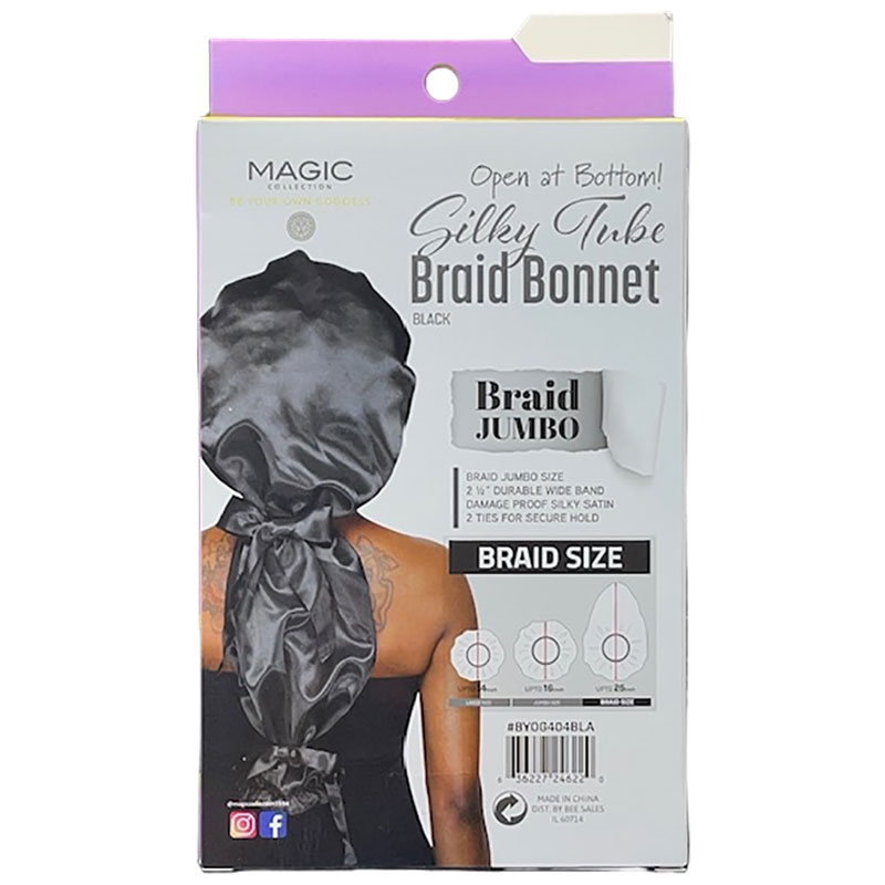 Magic Collection Silky Tube Braid Bonnet BYOG404BLA