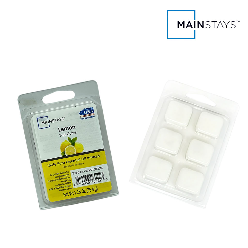 Essential Oil Infused Wax Melt Cubes Lemon