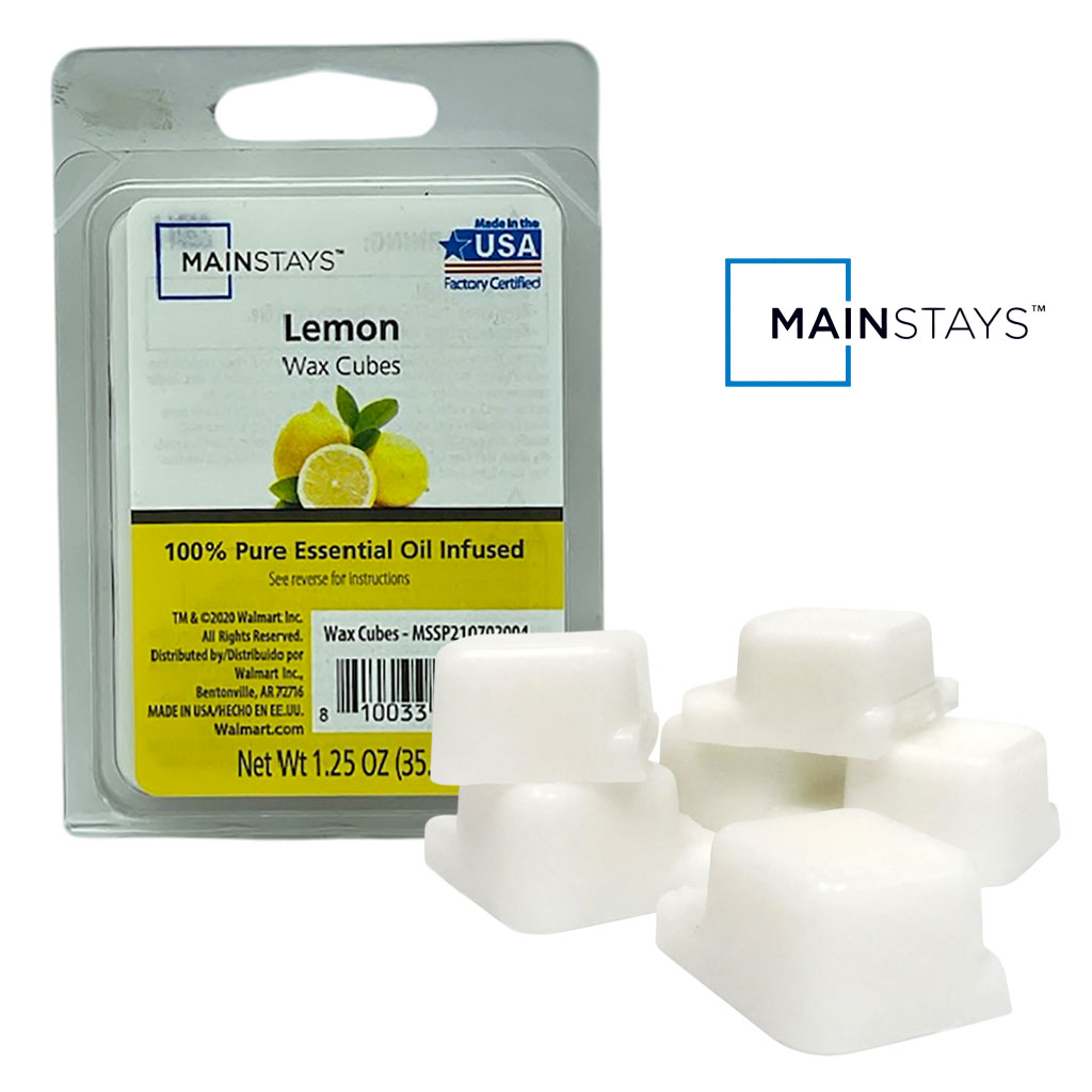Essential Oil Infused Wax Melt Cubes Lemon