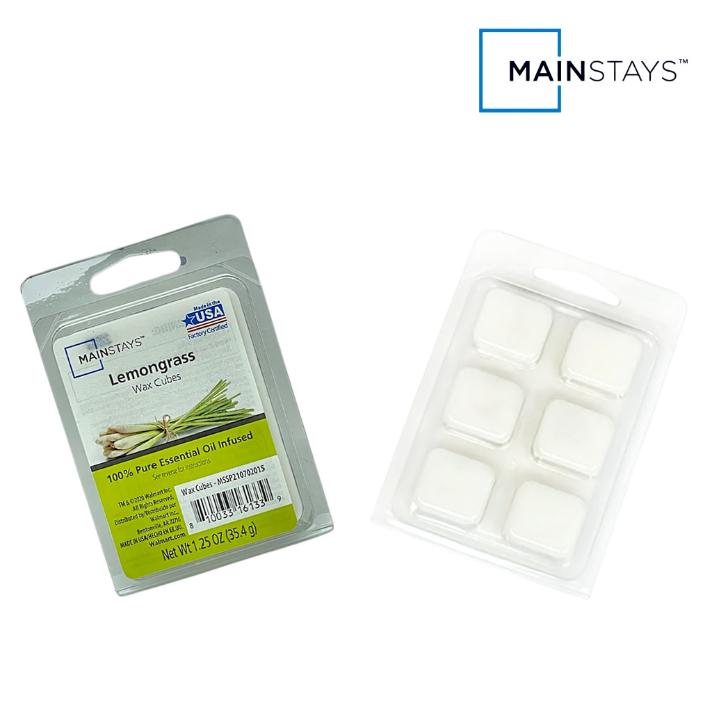 Essential Oil Infused Wax Melt Cubes Lemongrass