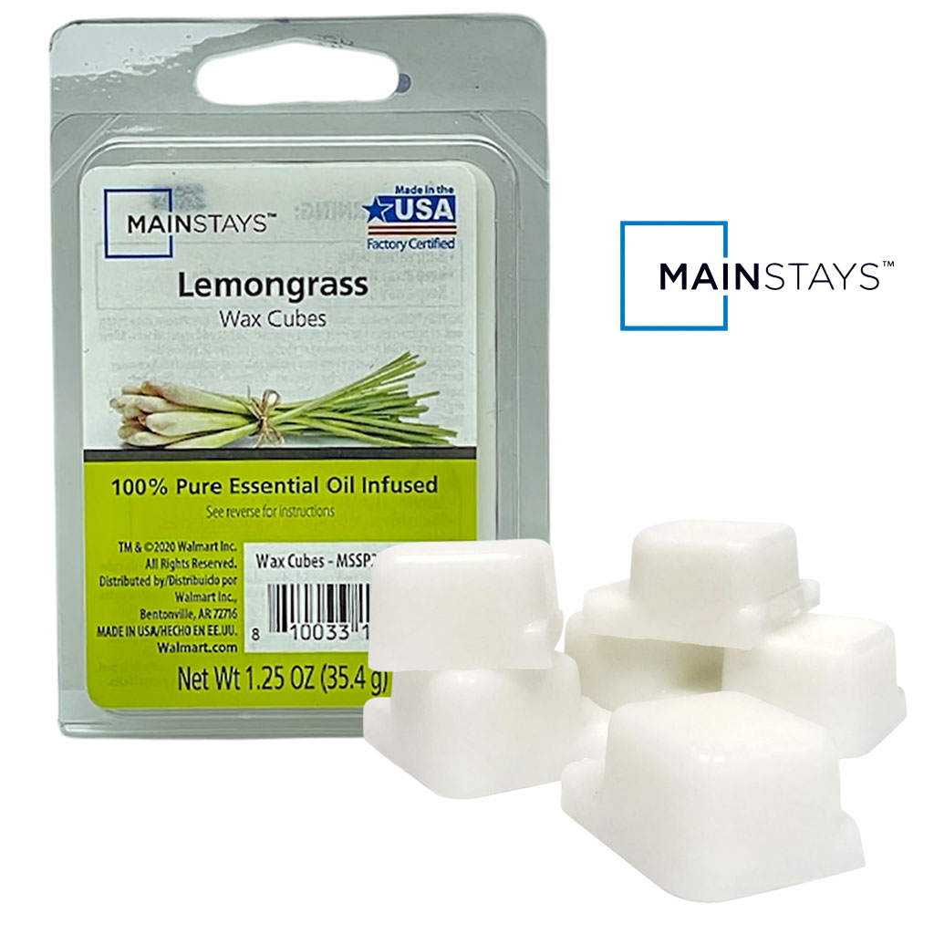 Essential Oil Infused Wax Melt Cubes Lemongrass