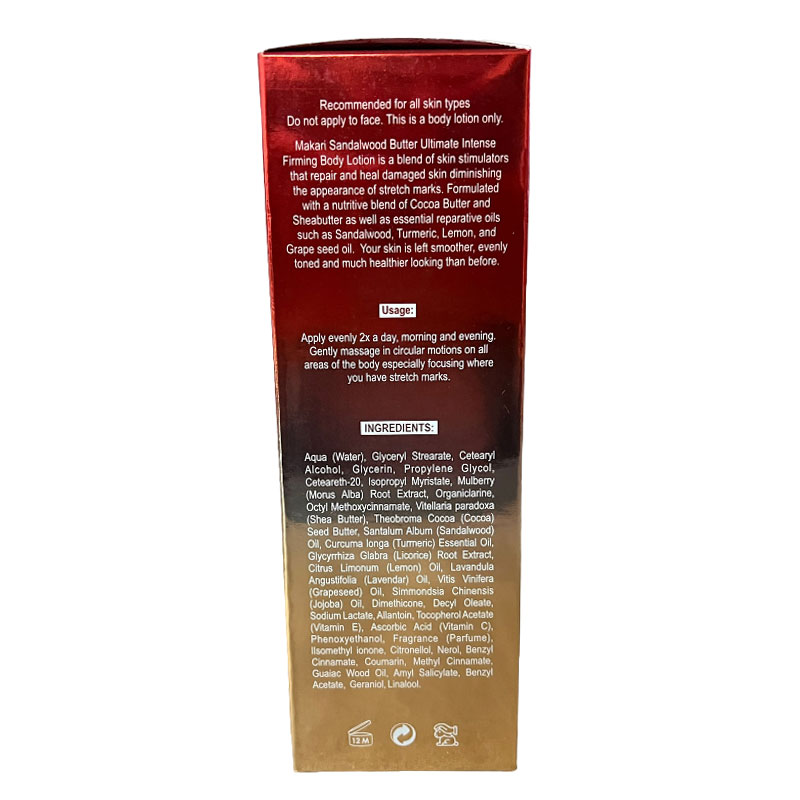 Makari Sandalwood Butter Advanced Intense Firming Body Lotion