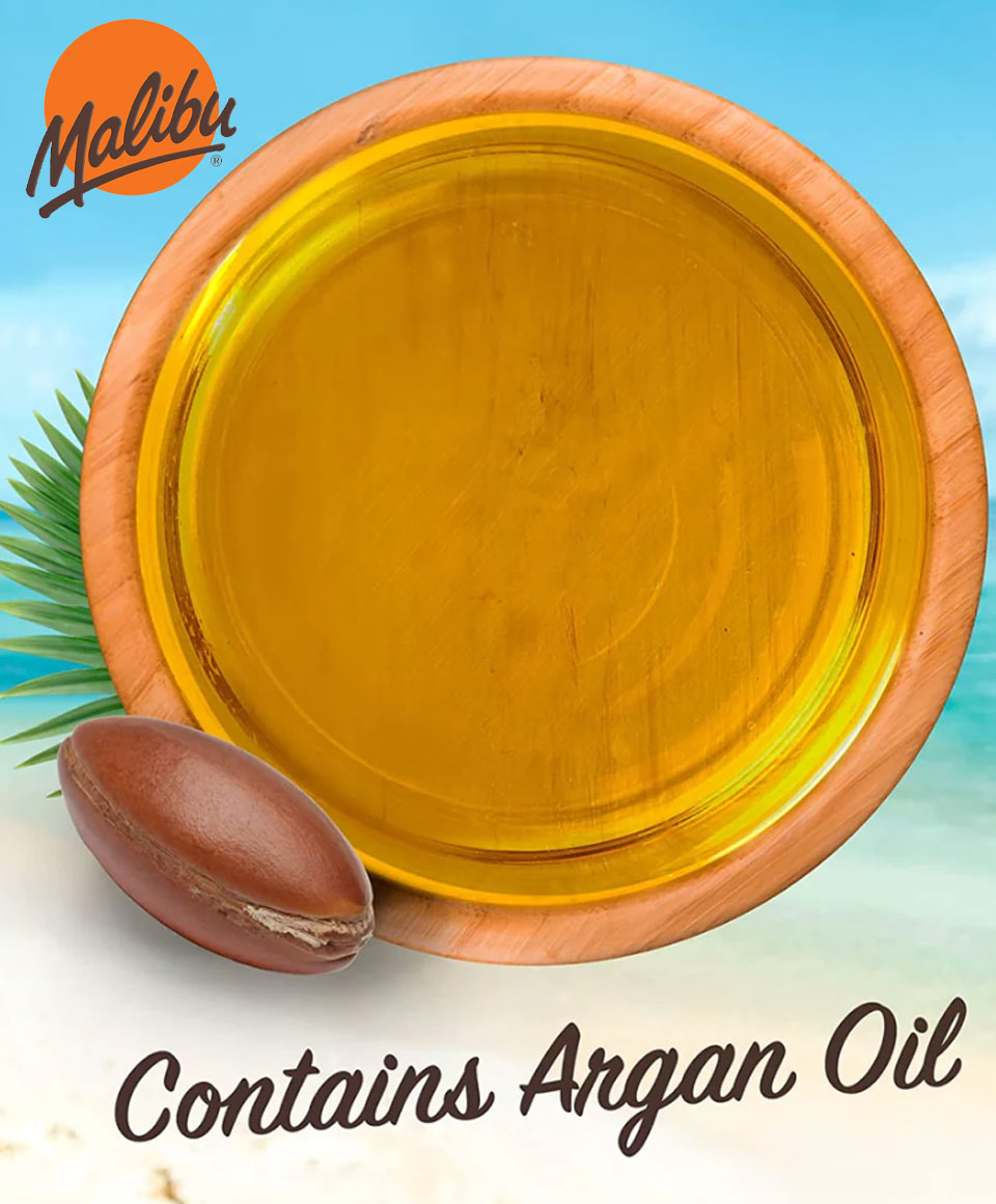 Malibu Bronzing Tanning Oil With Argan Oil SPF15