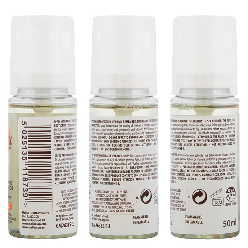 Clear Hair And Scalp Protector SPF50