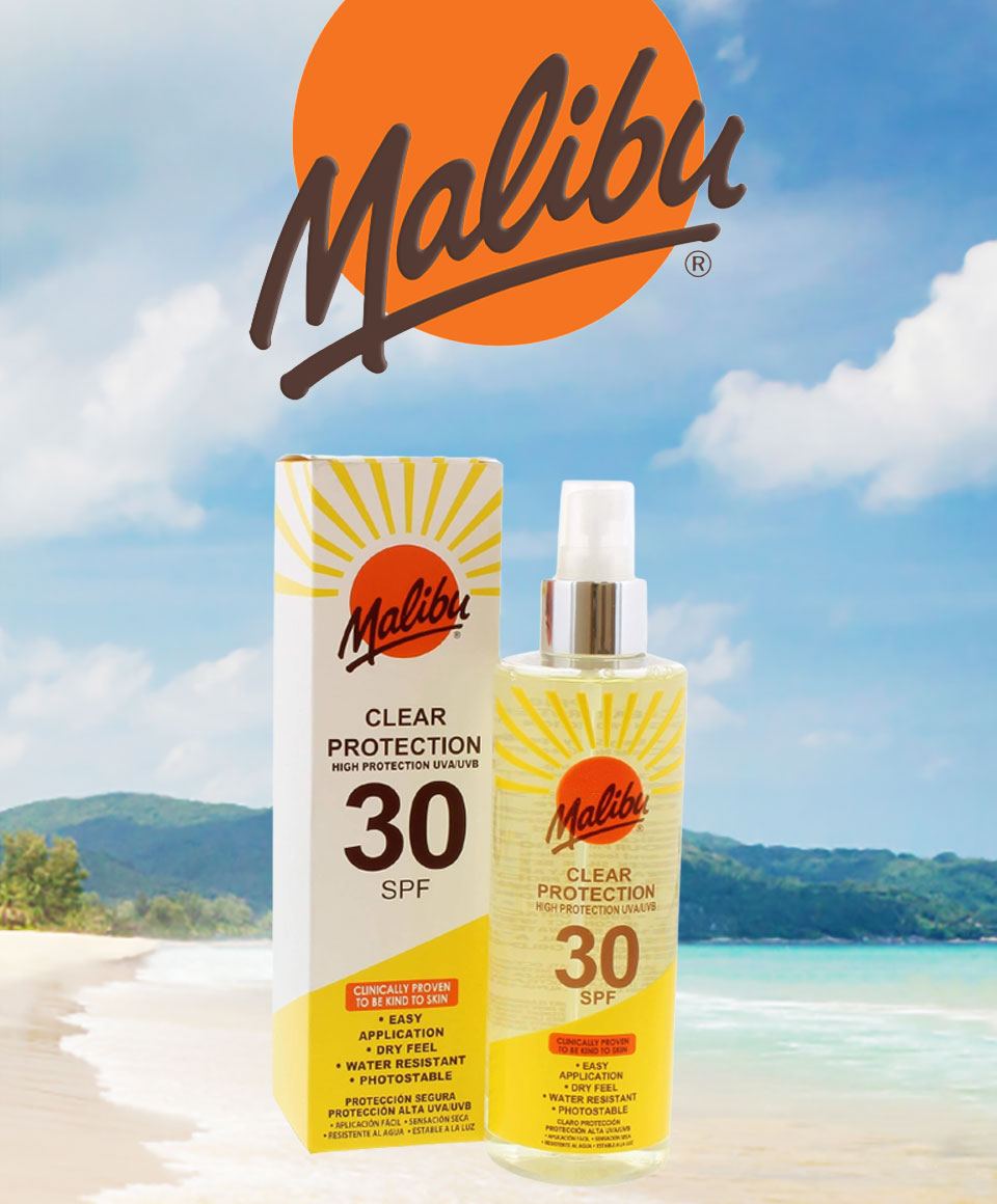Malibu Clear Protection Spray SPF30