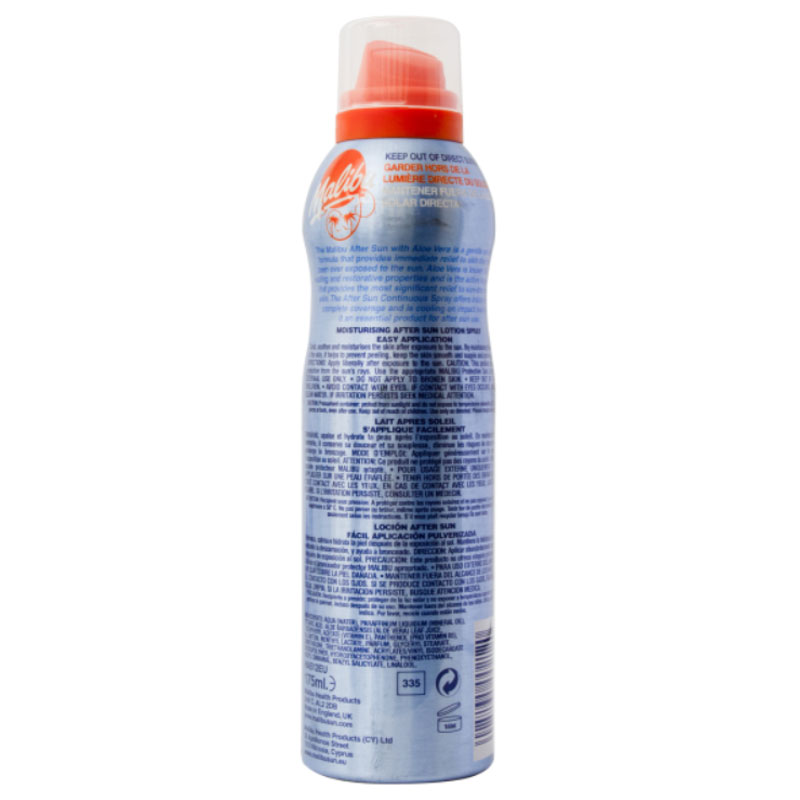 Continous Spray Moisturising After Sun Lotion Spray
