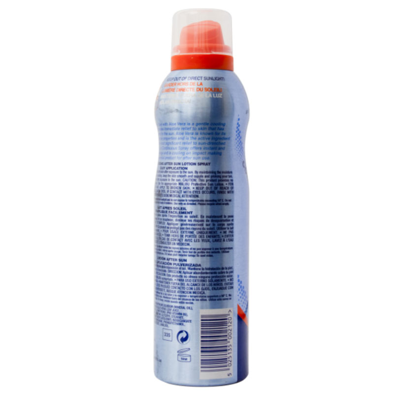 Continous Spray Moisturising After Sun Lotion Spray