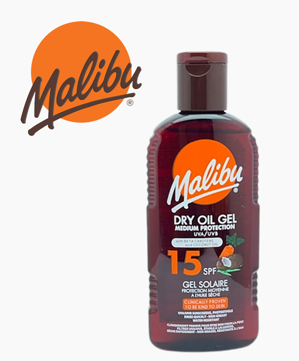 Malibu Dry Oil Gel SPF15