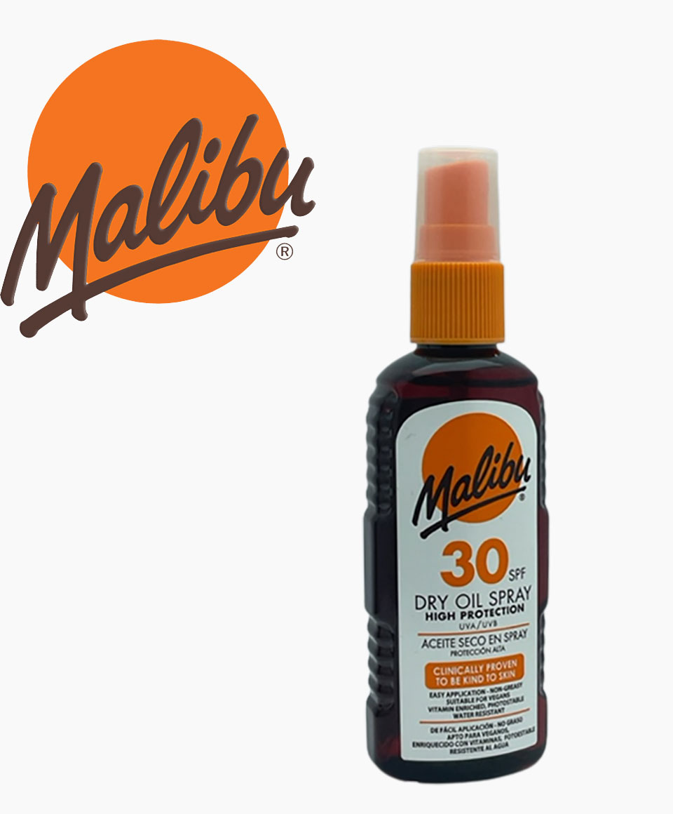 Malibu Dry Oil Spray With SPF30