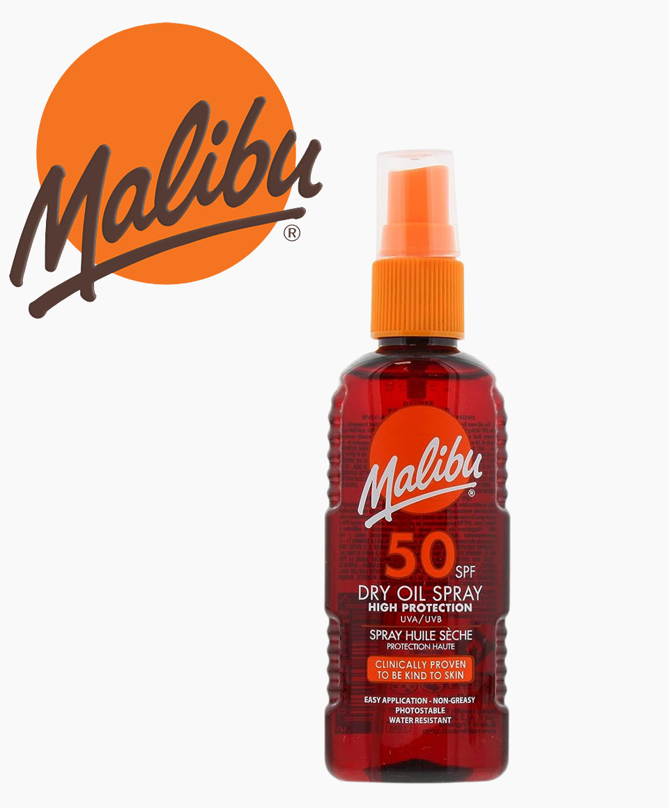 Malibu Dry Oil Spray SPF50