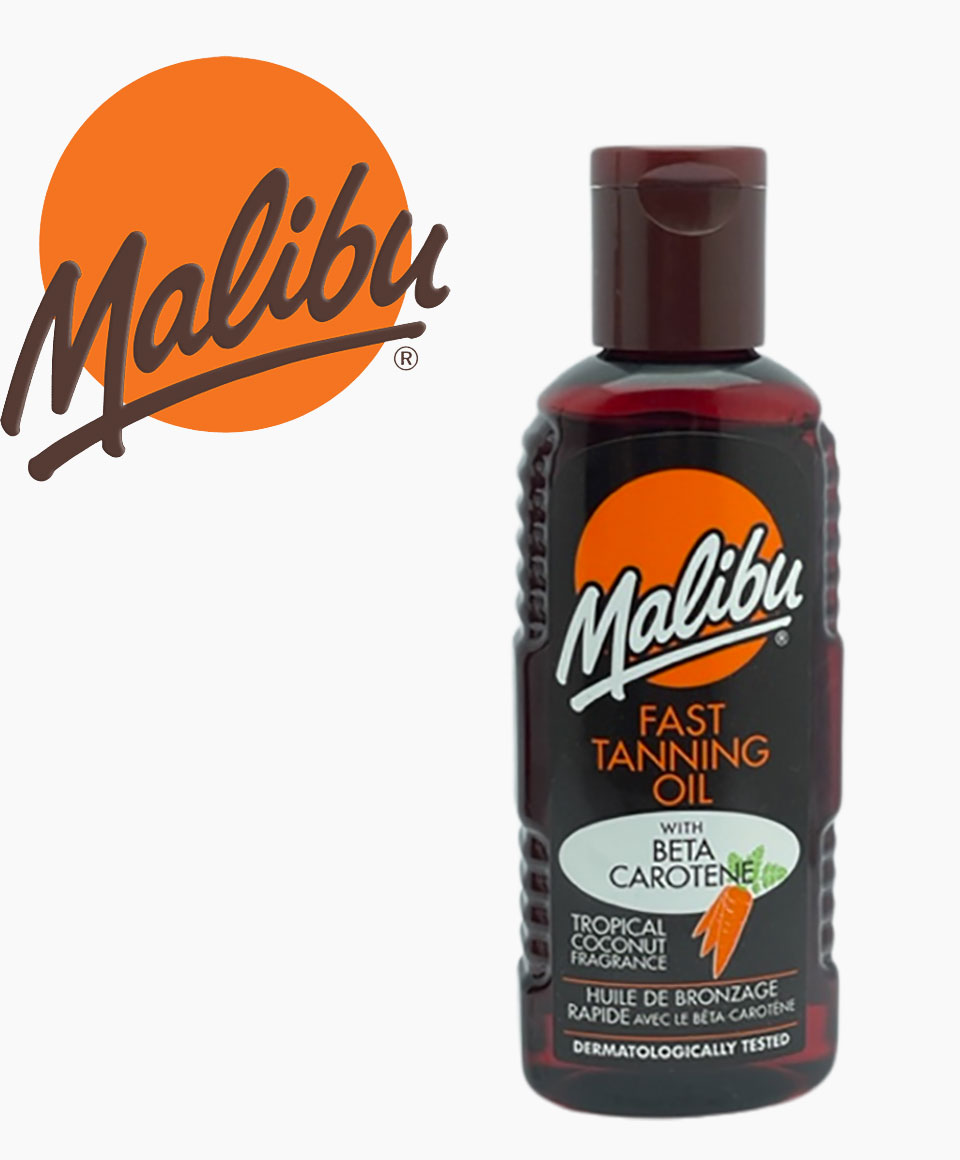 Malibu Fast Tanning Oil With Beta Carotene