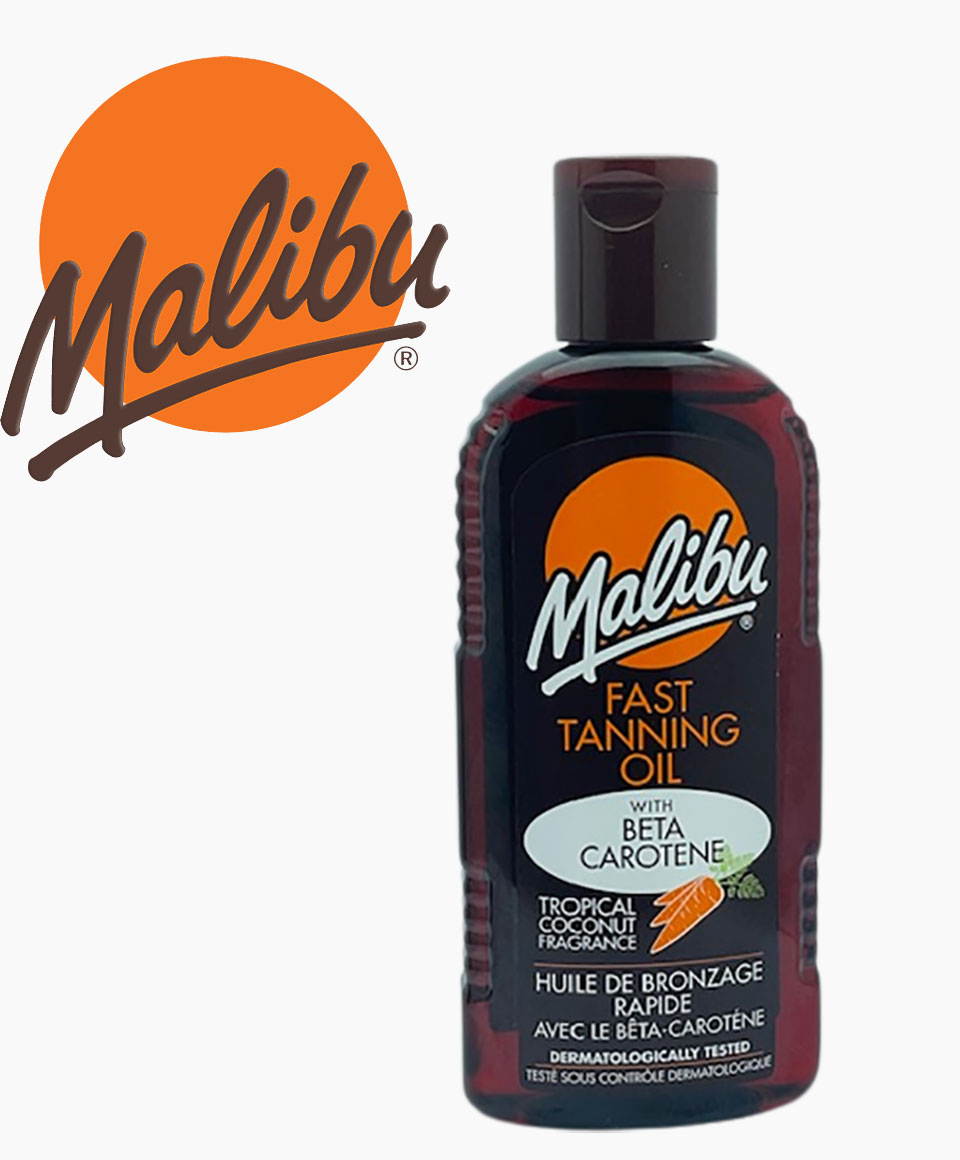 Malibu Fast Tanning Oil With Beta Carotene