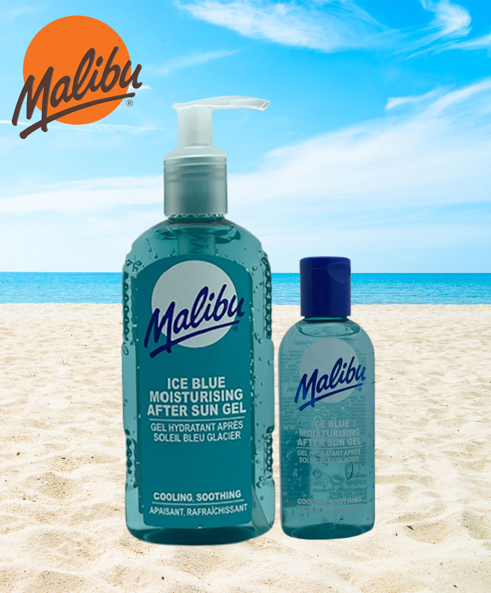Malibu Ice Blue Moisturising After Sun Gel Malibu Pak