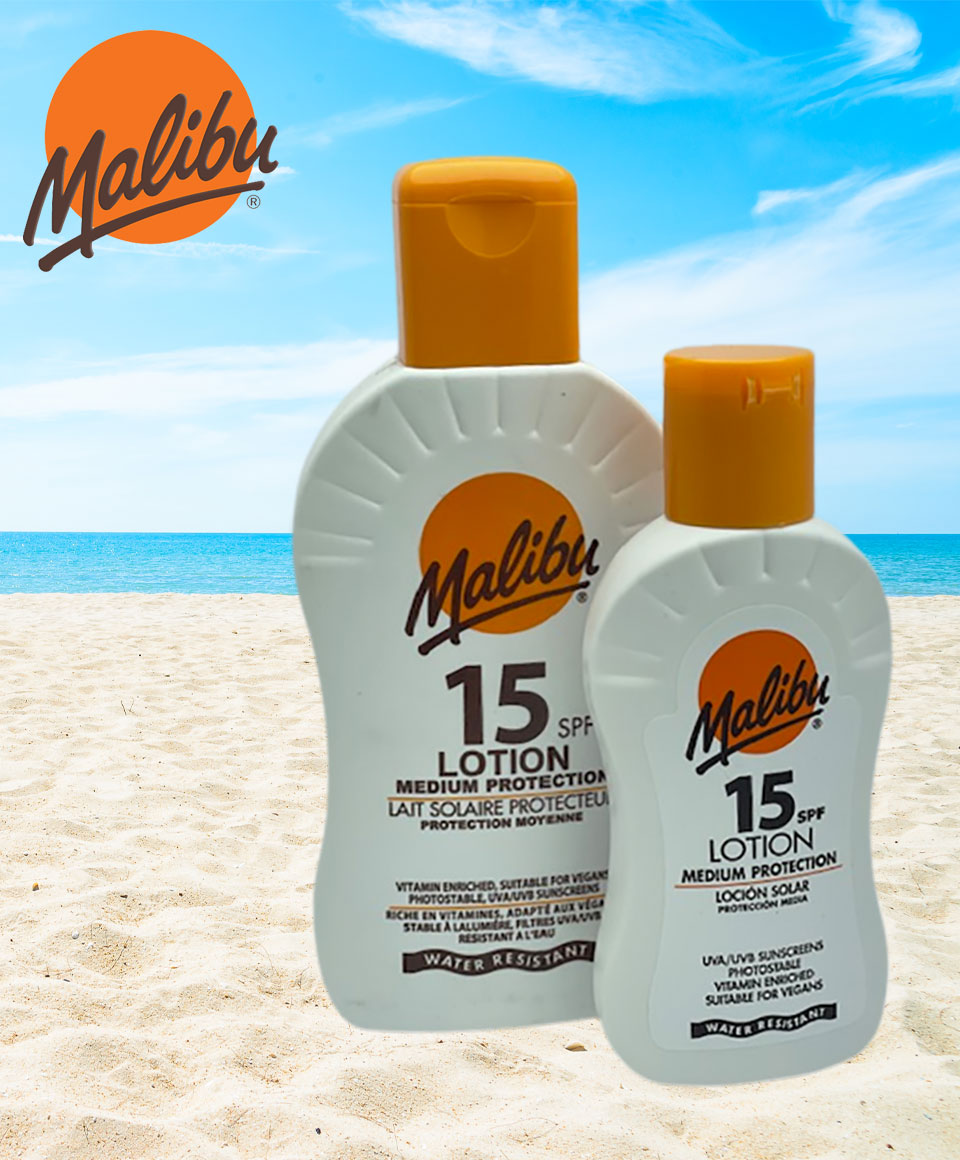 Malibu Medium Protection Lotion SPF15