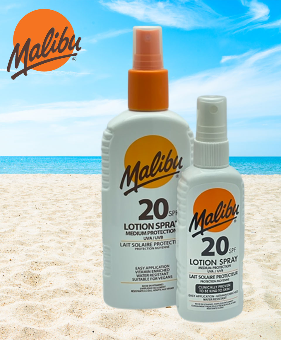 Malibu Medium Protection Lotion Spray SPF20