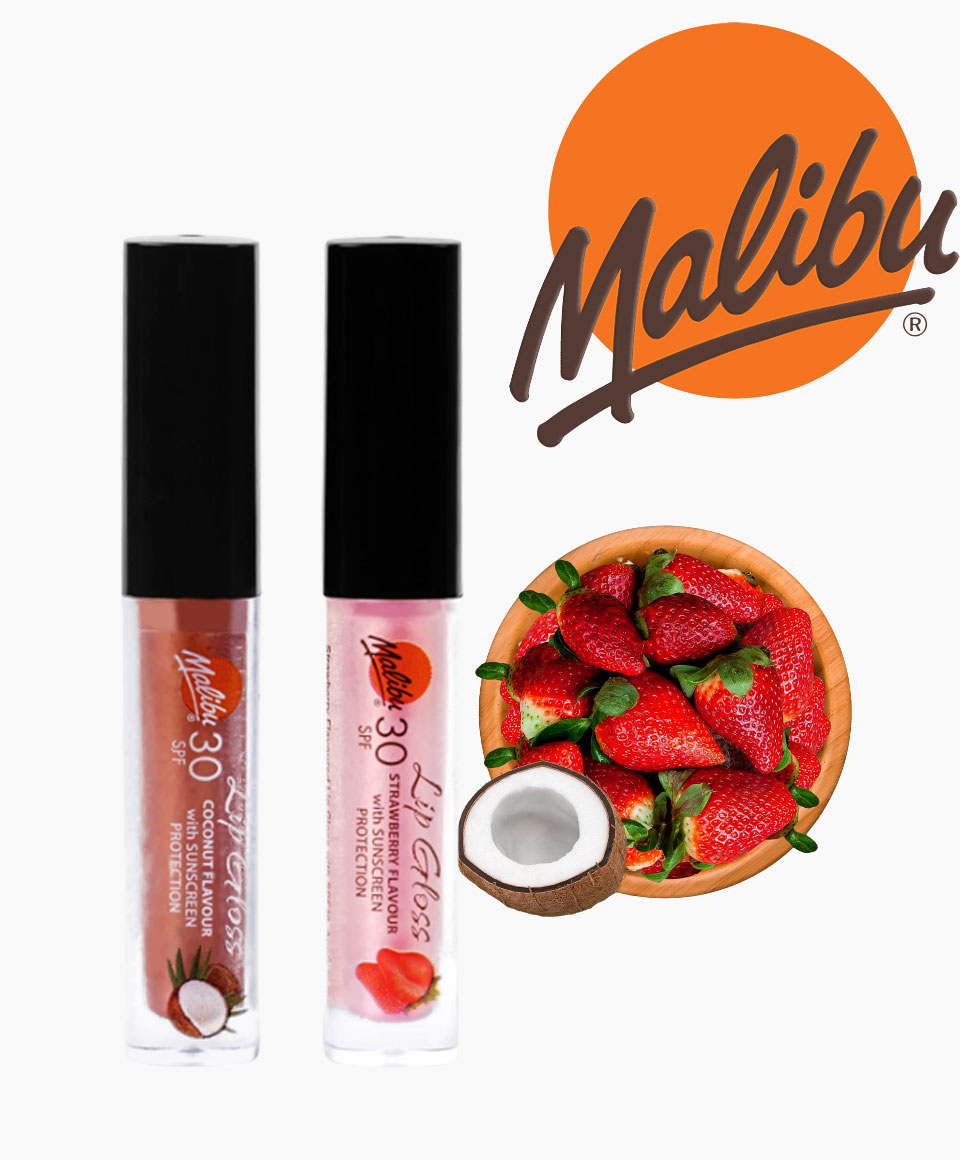 Malibu Sunscreen Lip Gloss Duo SPF30