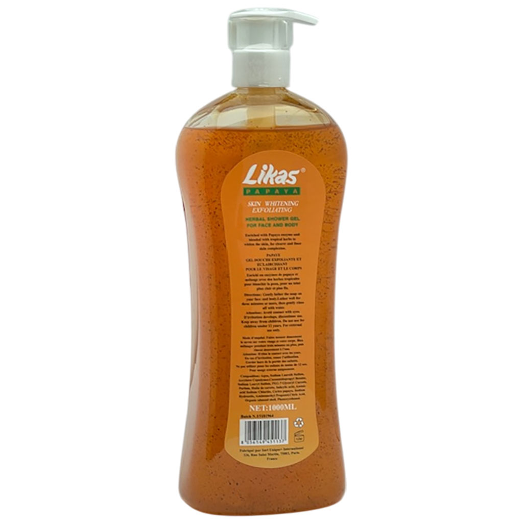 Likas Papaya Exfoliating Shower Gel