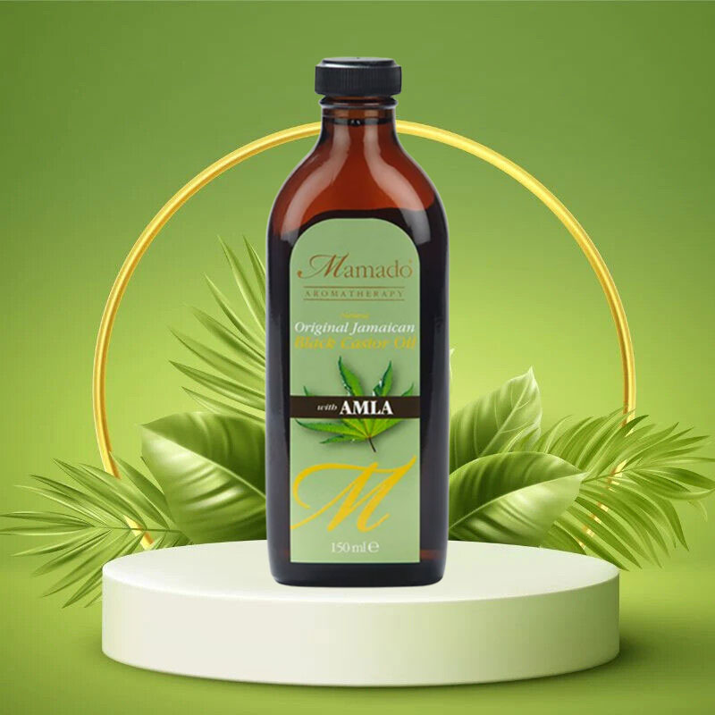 Natural Original Jamaican Black Castor Oil With Amla